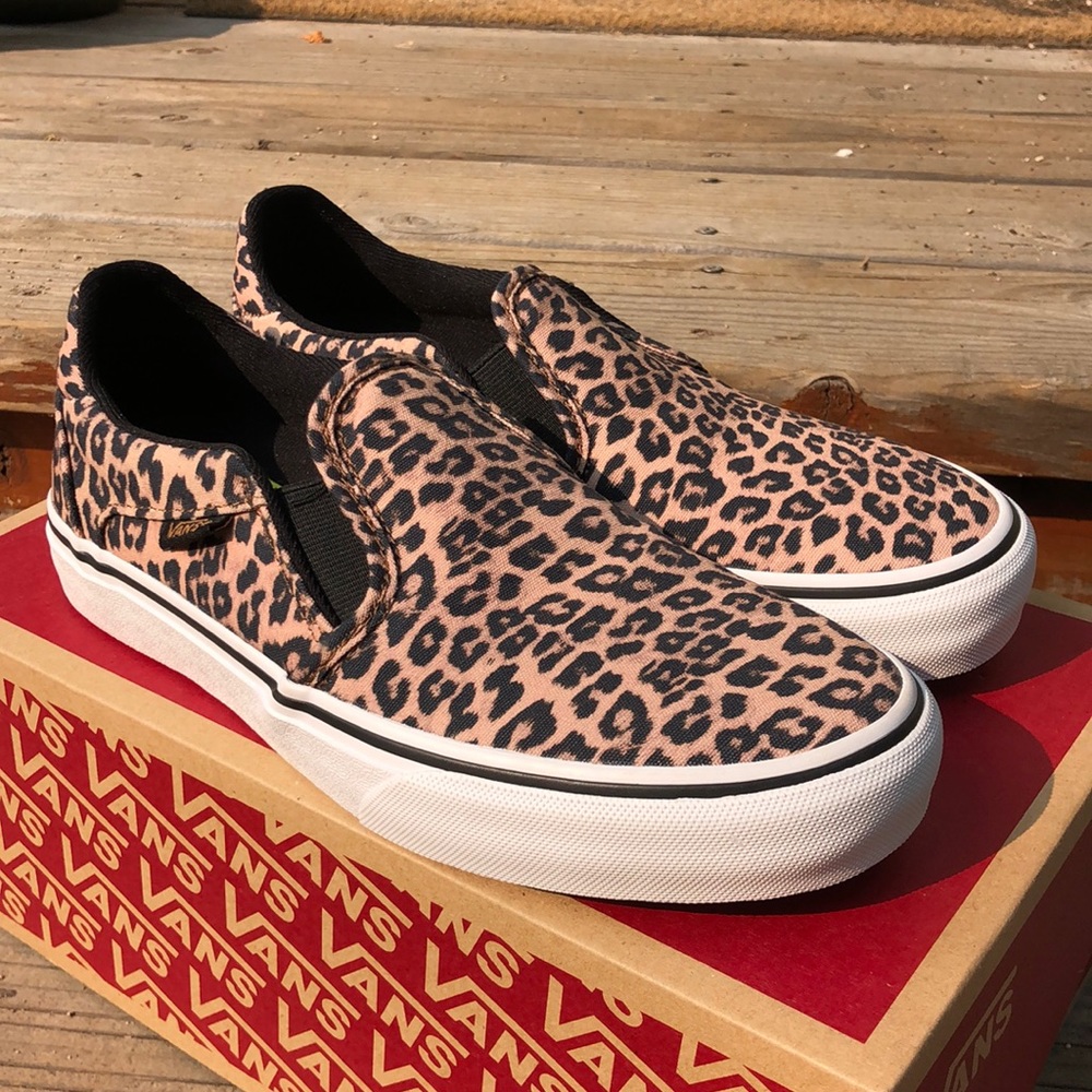 Cheetah Slip-on Vans